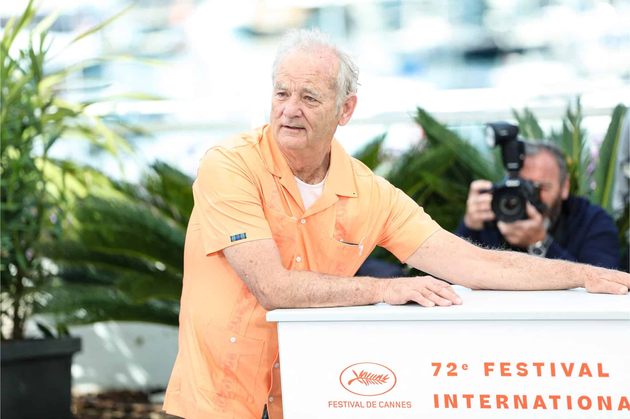 El actor estadounidense Bill Murray posa durante un photocall para la película "The Dead Don't Die"