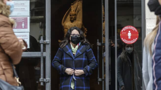 El fiscal ve "ampliamente motivada" la exposición del juez en la que pide al TSJCV investigar a Oltra La vicepresidenta de la Generalitat Valenciana, Mónica Oltra