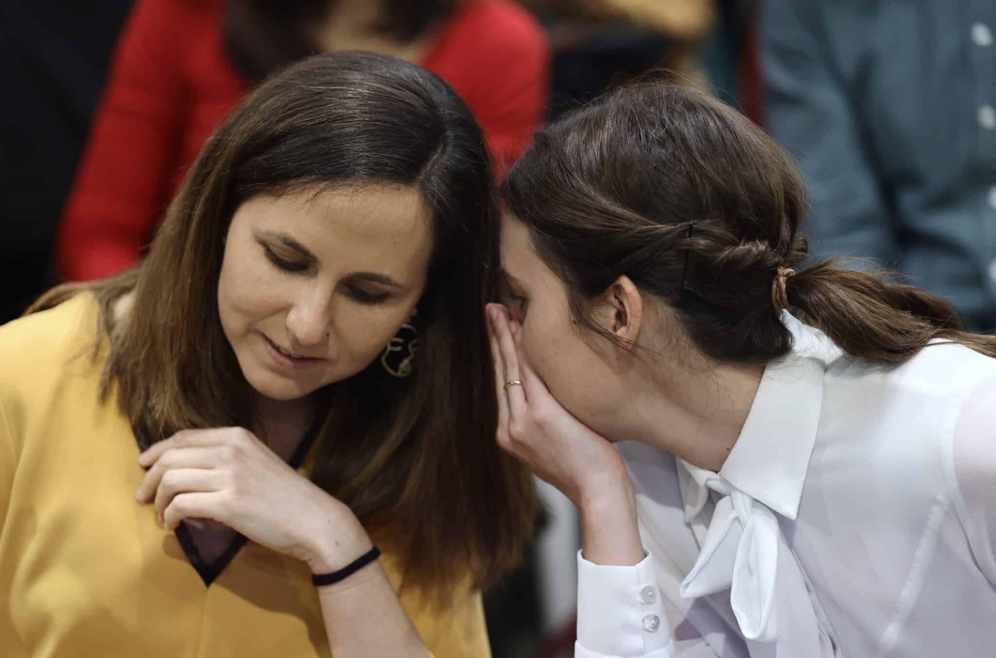 Belarra y Montero, en la Conferencia europea por la Paz