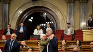 Borràs expulsa a un diputado de Cs del pleno tras protestar por una declaración sobre el espionaje