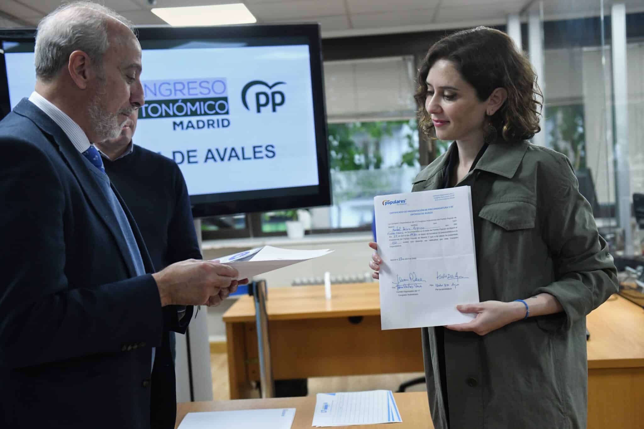 El PP de Madrid proclama a Ayuso como candidata a presidir el partido en la Comunidad