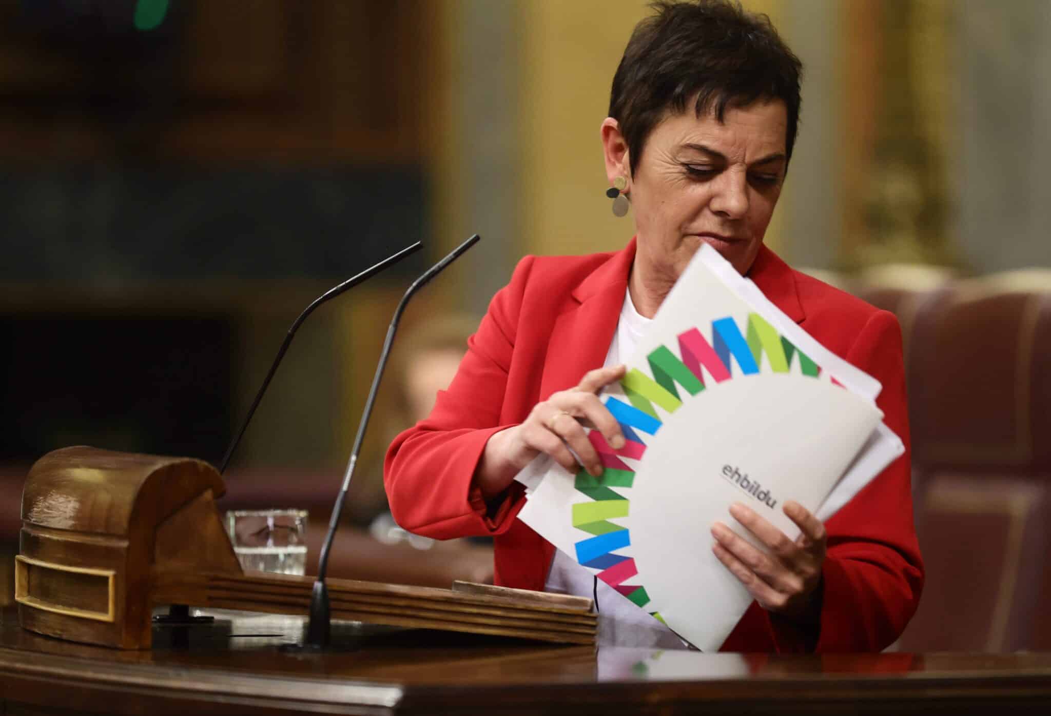 La portavoz de EH Bildu en el Congreso, Mertxe Aizpurua.