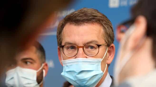 El presidente del PP, Alberto Núñez Feijóo.