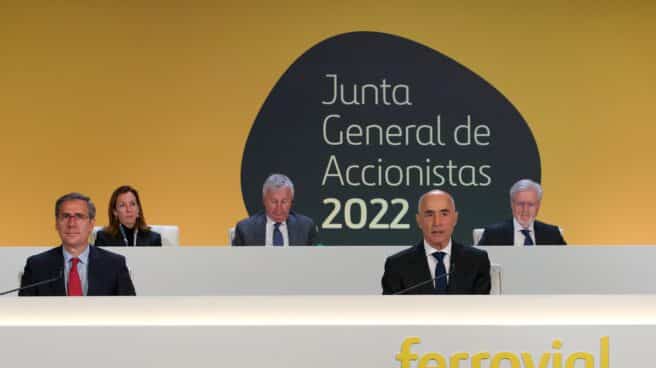 Imagen de la junta general de accionistas de Ferrovial. Imagen de la junta general de accionistas de Ferrovial.