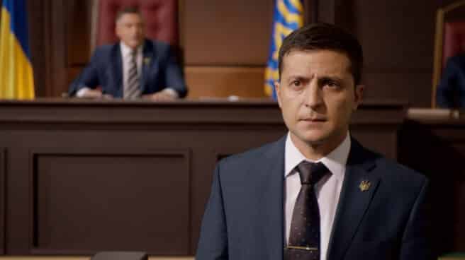 La serie de Zelenski o la serie de uno de Empresariales Zelenski en la serie 'Servidor del pueblo'