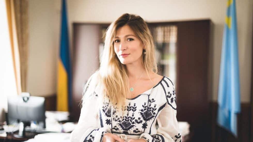Emine Dzhaparova, viceministra ucraniano de Exteriores