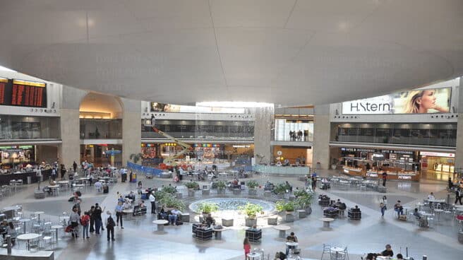 Aeropuerto internacional de Ben Gurion, en Israel.