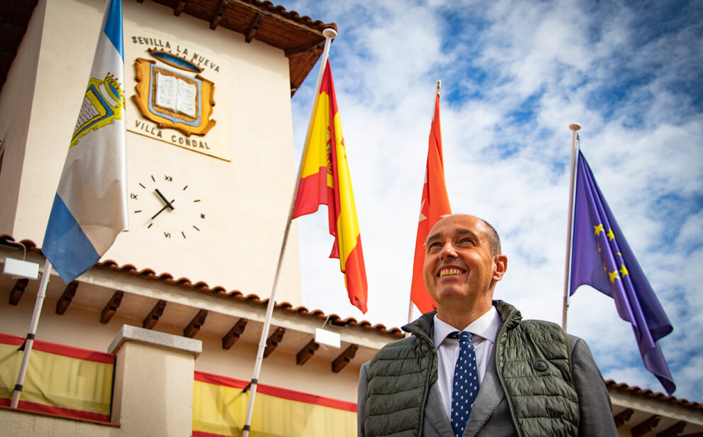Asensio Martínez, alcalde del municipio de Sevilla la Nueva en Madrid