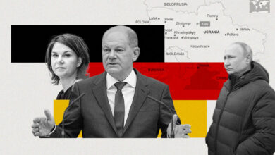 Alemania se aleja de Putin: de los 'cascos almohada' a los tanques 'Gepard'