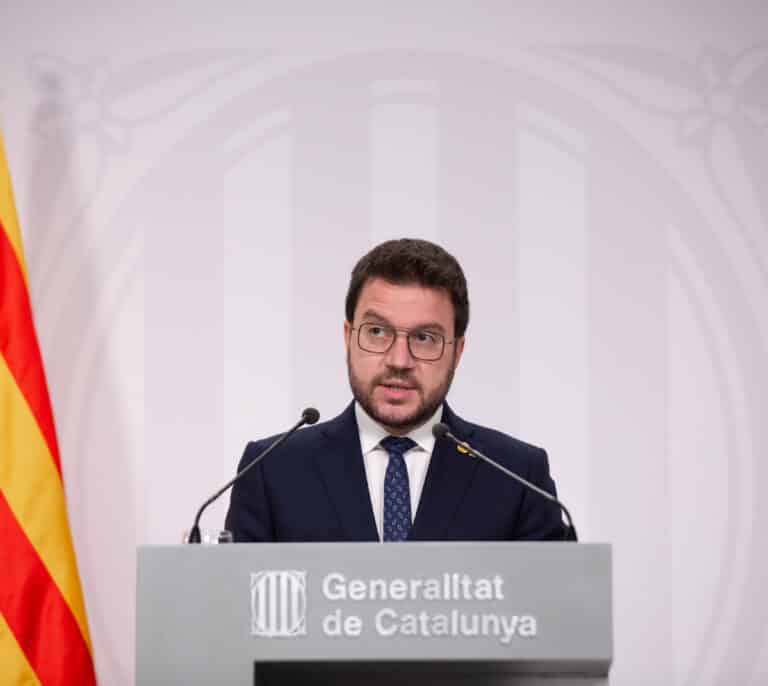 Aragonès relanza su pacto de claridad para exigir un referéndum al próximo Gobierno