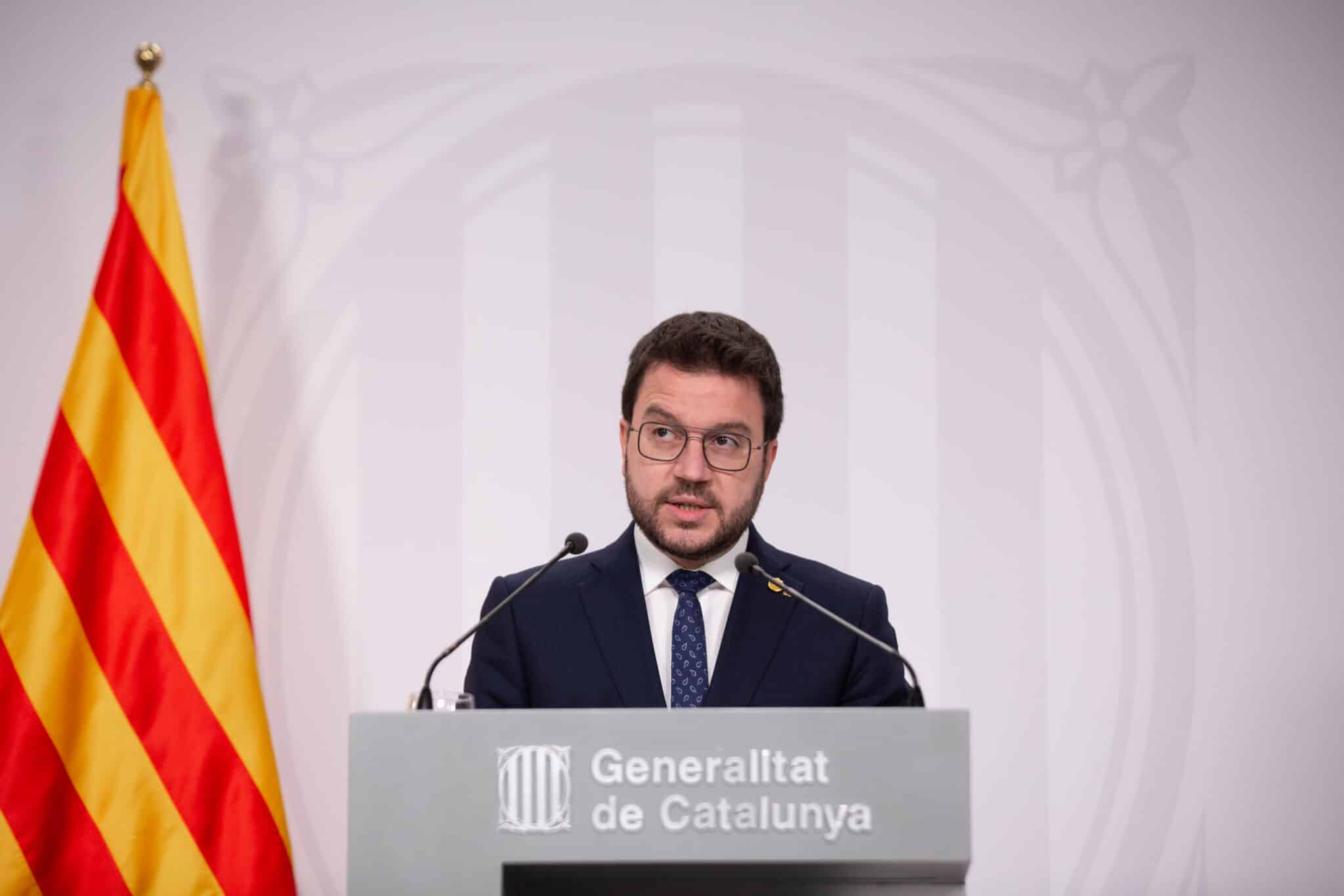 Aragonès relanza su pacto de claridad para exigir un referéndum al próximo Gobierno