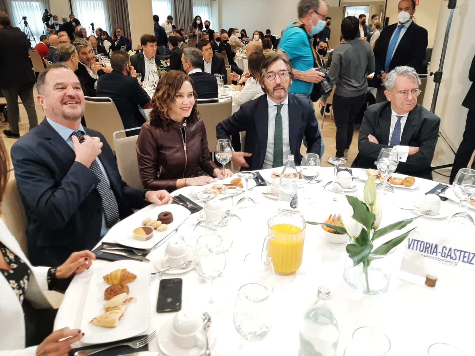 Isabel Díaz Ayuso en el 'Foro Económico: Madrid, un modelo económico y fiscal'