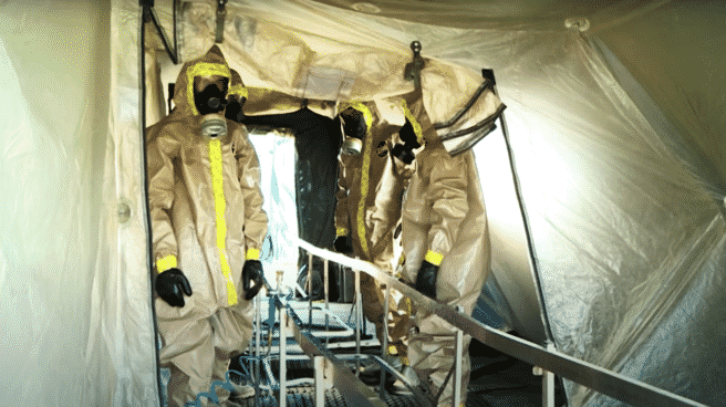 Ejercicios de preparación de la OTAN ante ataques químicos y nucleares Ejercicios de preparación de la OTAN ante ataques químicos y nucleares