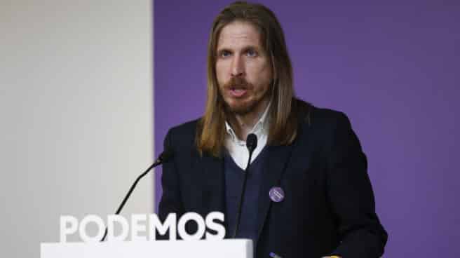 El portavoz de Unidas Podemos Pablo Fernández. El portavoz de Unidas Podemos Pablo Fernández.