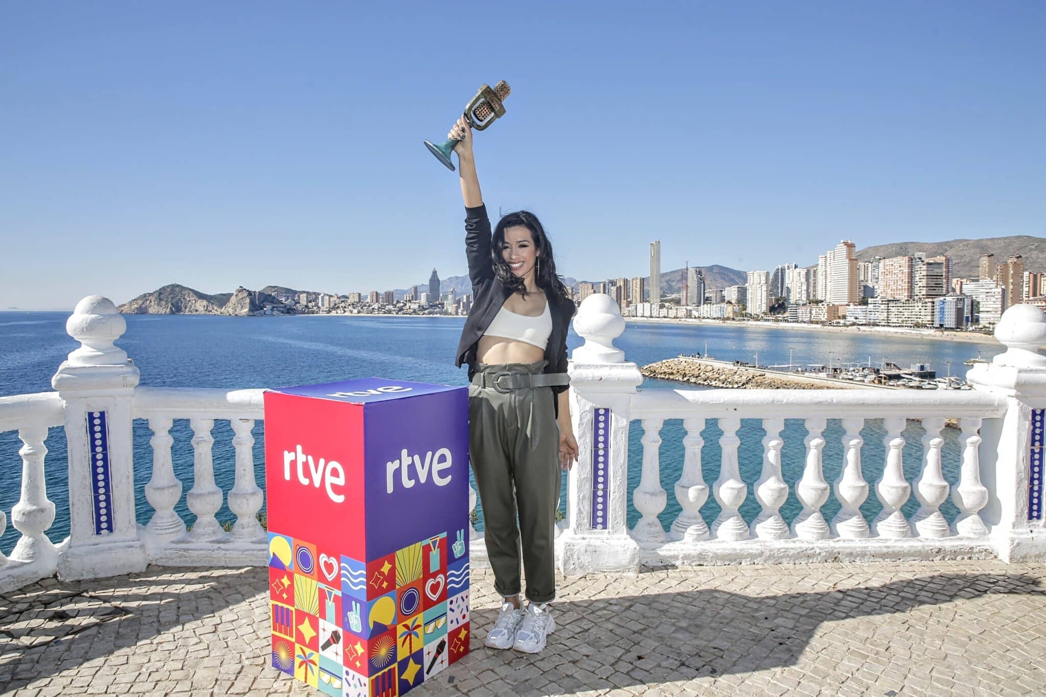 Chanel, tras ganar el Benidorm Fest para representar a España en Eurovisión.