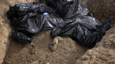Hallan una cámara de tortura en el sótano de un hospital de Bucha
