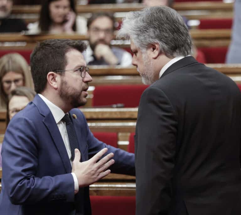 'Caso espionaje': Aragonès exige la dimisión de Margarita Robles al verla incapacitada "políticamente"