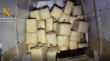 Incautados 2.500 kilos de hachís en una playa cerca de L'Ametlla de Mar (Tarragona)