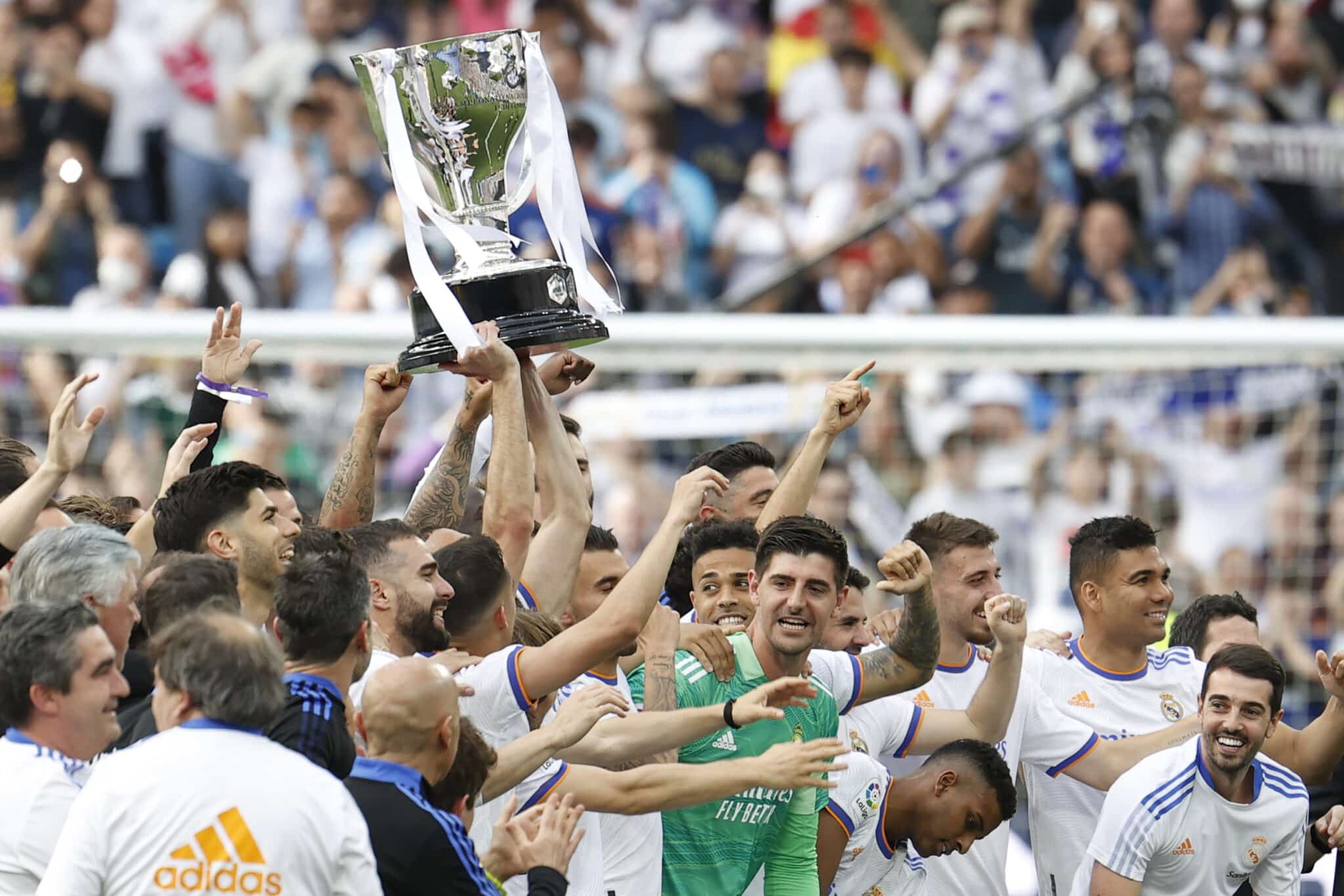 Celebración del Real Madrid de LaLiga