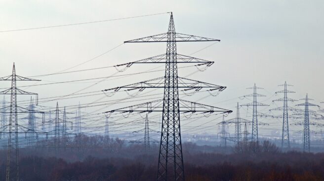 Una torre eléctrica del sistema español