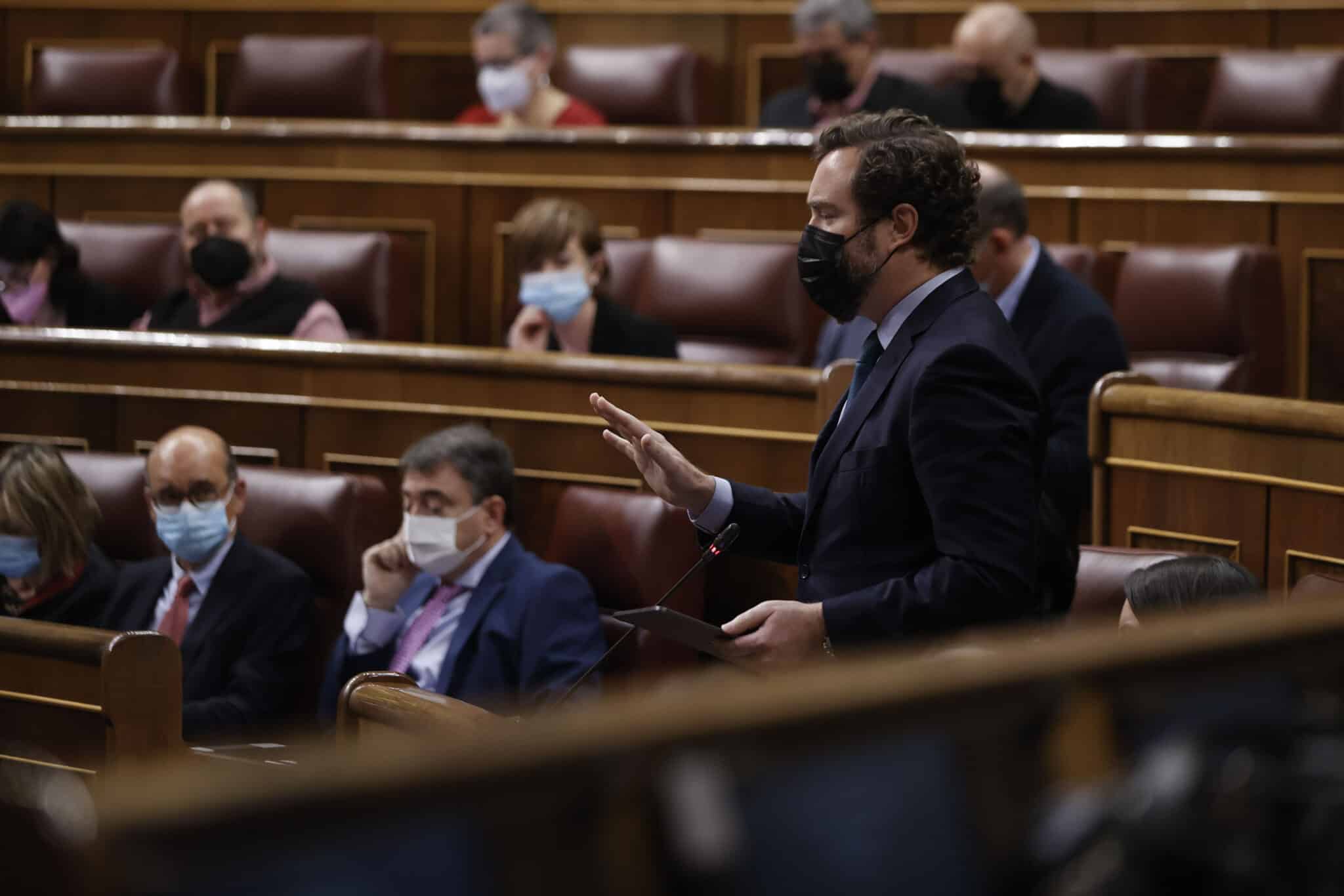 El portavoz de Vox en el Congreso Iván Espinosa de los Monteros