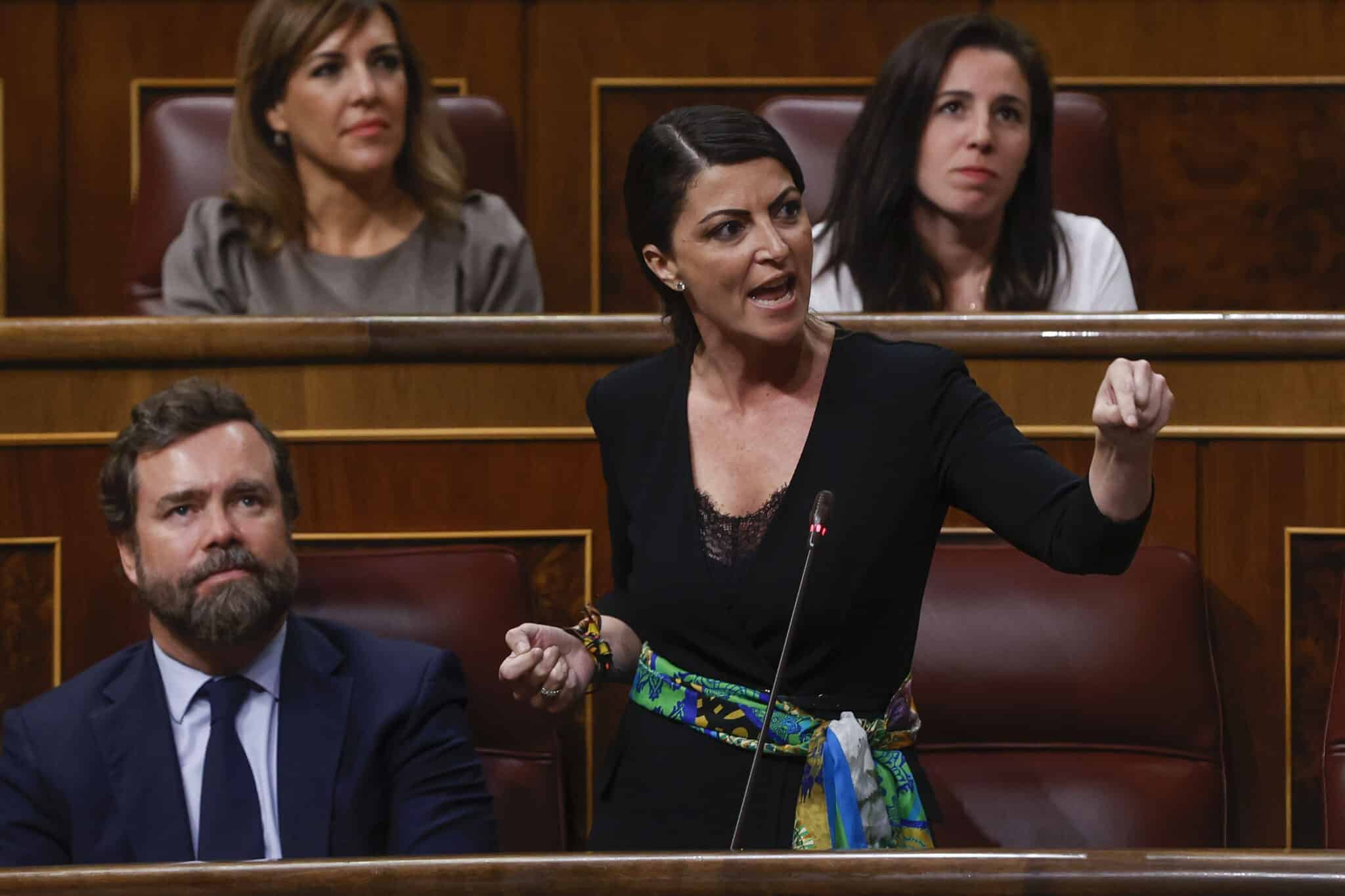 Macarena Olona, en el Congreso.