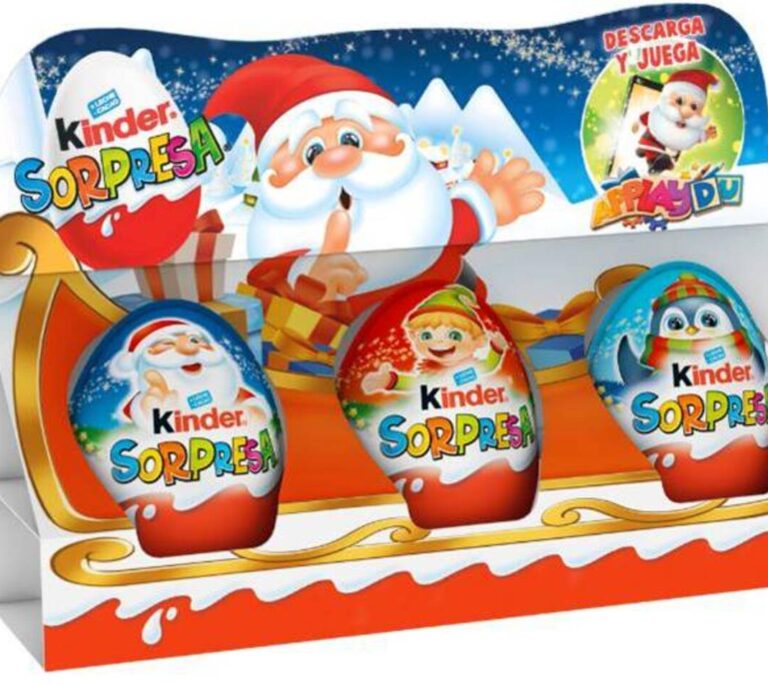 Ferrero retira lotes de Kinder fabricados en Bélgica por casos de salmonela
