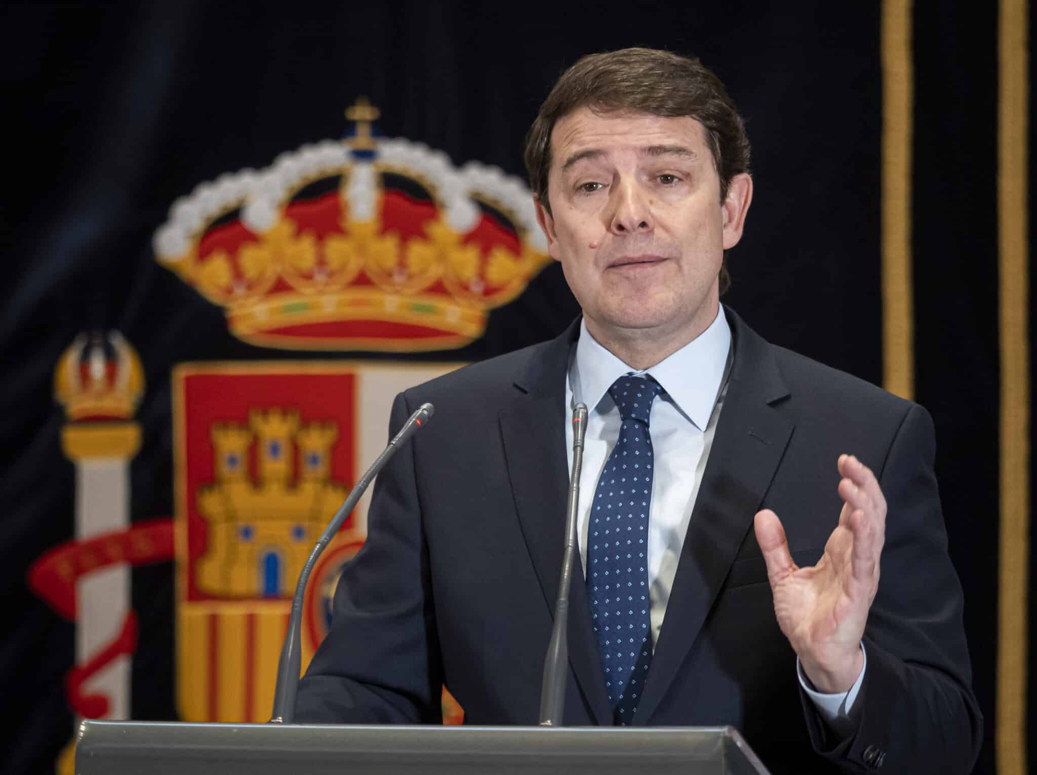 El presidente de Castilla y León, Alfonso Fernández Mañueco