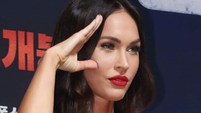 Megan Fox, en la presentación de una película en Corea del Sur.