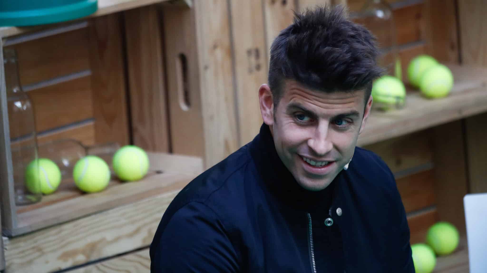 Gerard Piqué, durante la presentación de la Copa Davis en noviembre de 2021 en Madrid