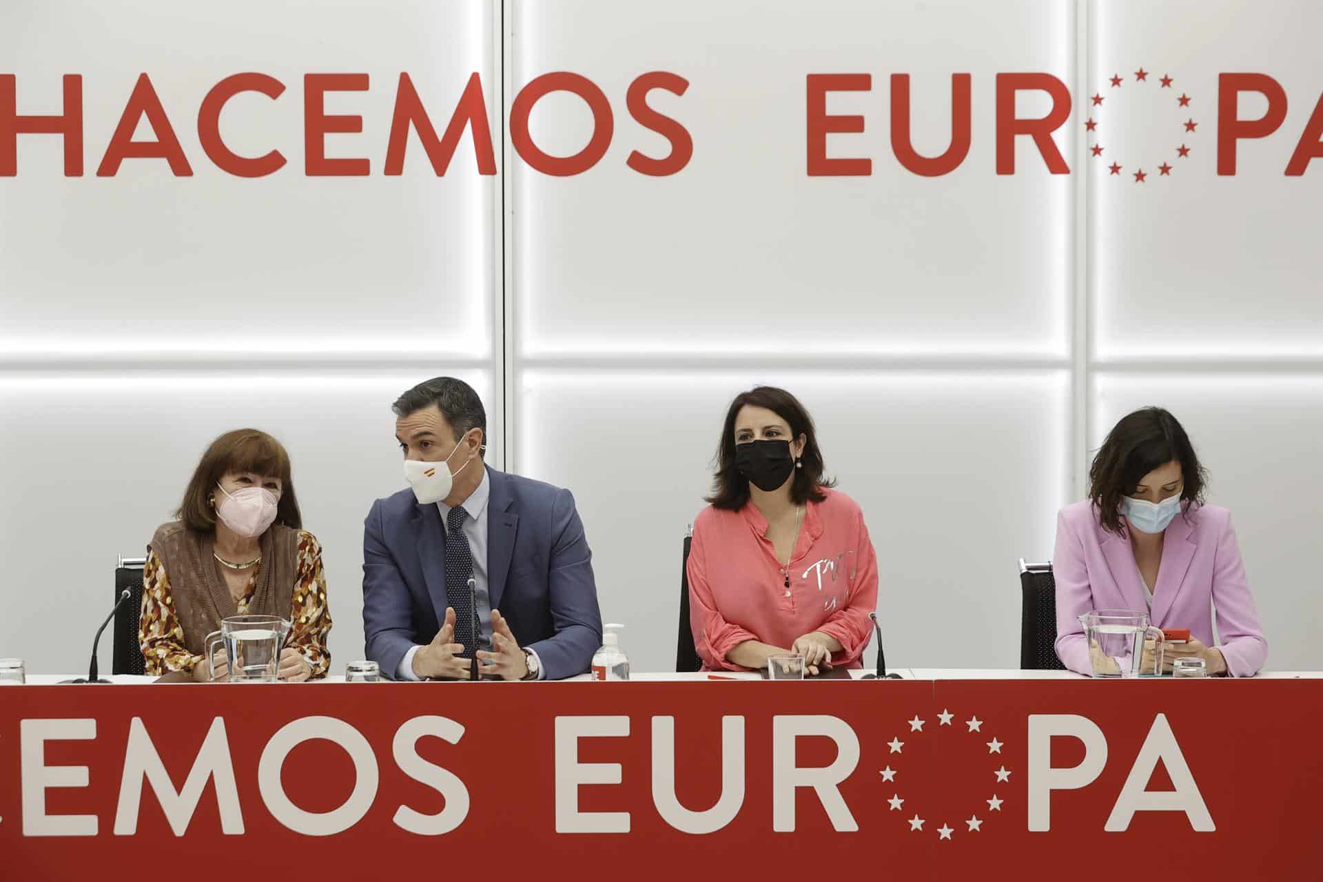 Reunión de la Ejecutiva Federal del PSOE.
