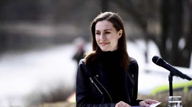 La primera ministra de Finlandia, Sanna Marin. La primera ministra de Finlandia, Sanna Marin.