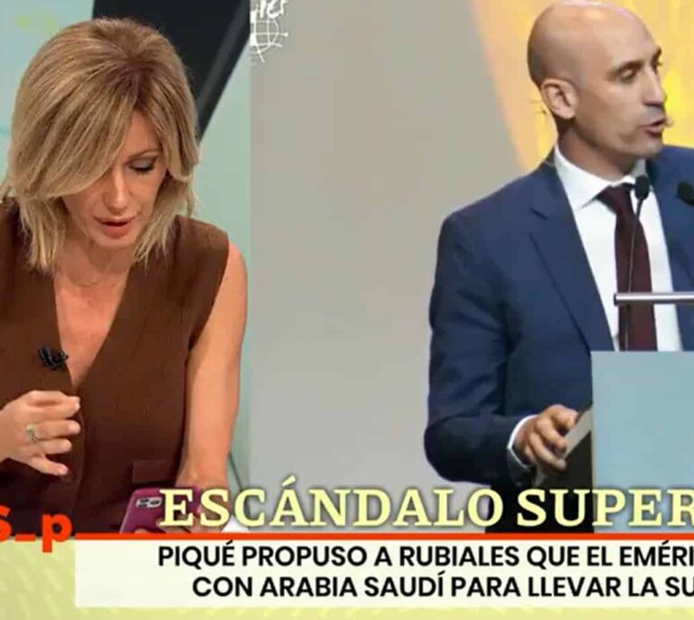 El emérito desmiente en directo a Susanna Griso que colaborara con Piqué