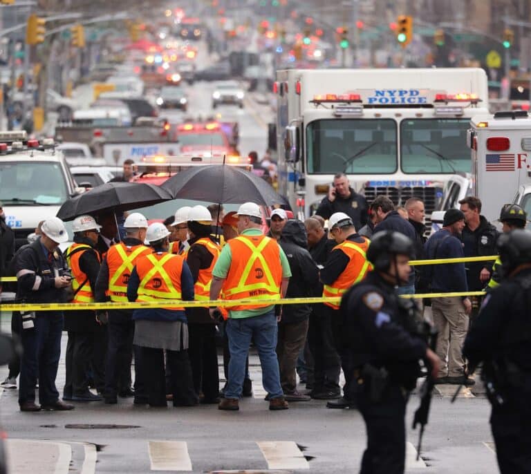 Un hombre abre fuego y deja explosivos sin detonar en el metro de Nueva York