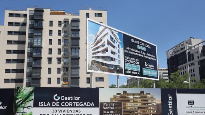 Viviendas de nueva construcción Un bloque de viviendas de nueva promoción