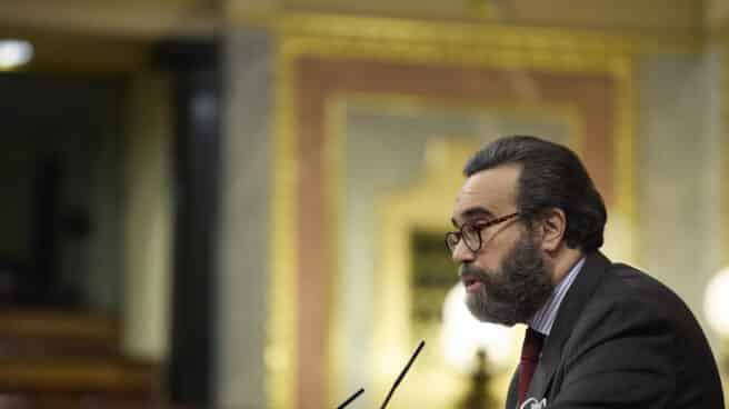 Vox compara a Sánchez con el "führer" y a Bolaños con Goebbels El diputado de Vox, José María Sánchez