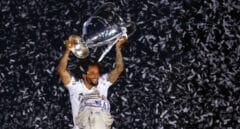 Cibeles recibe a los campeones de la Champions League con una muchedumbre de récord en la calle