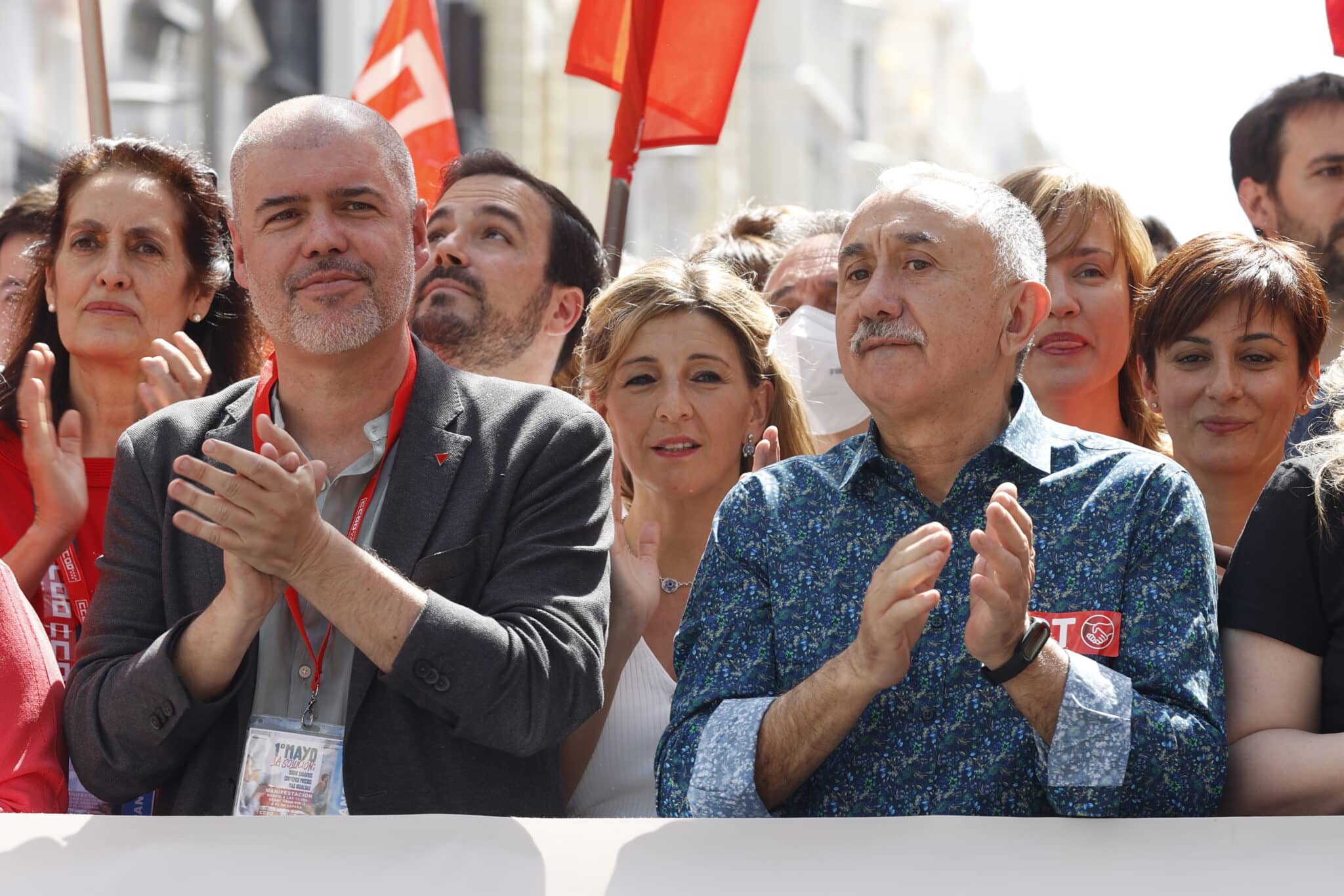 70 manifestaciones del Primero de Mayo reclamarán hoy a la patronal mejoras salariales