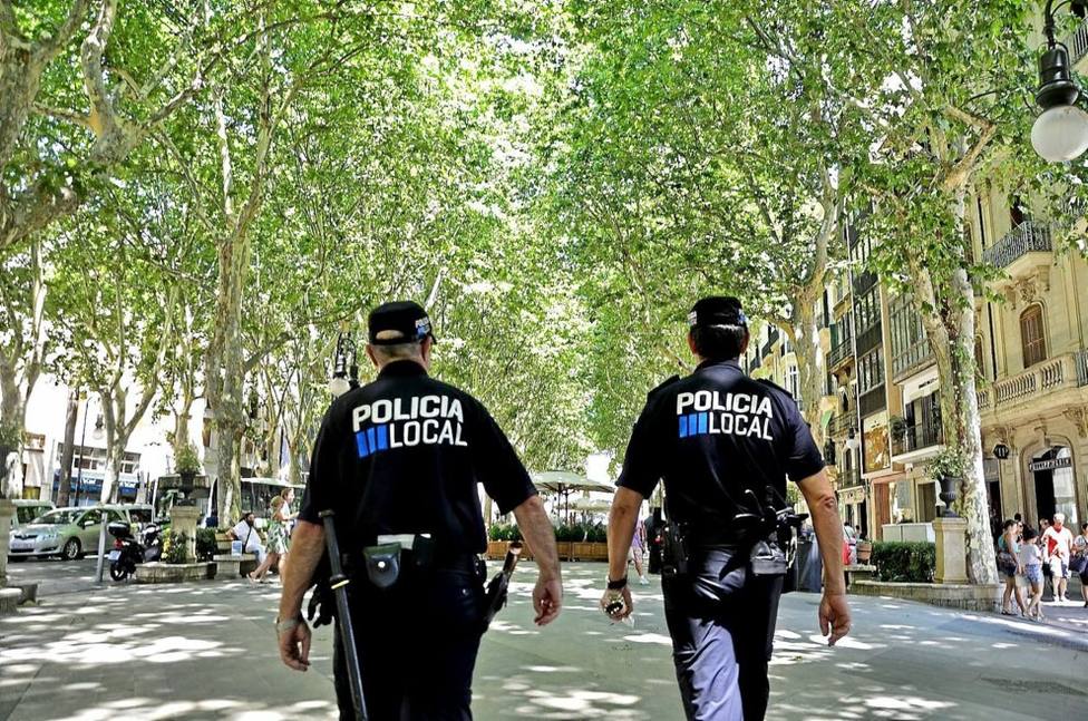 Dos cuerpos de Policía Palma de Mallorca