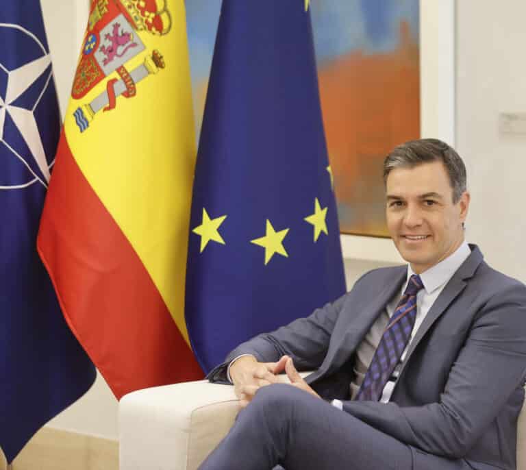 Desmontaje y montaje de Pedro Sánchez