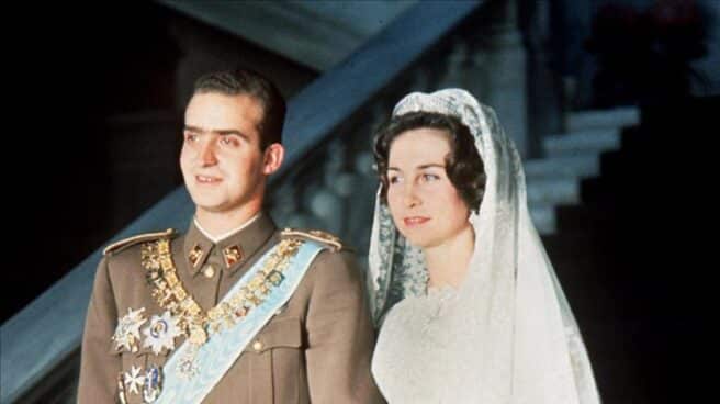 Boda de Juan Carlos y Sofía en el palacio real de Atenas