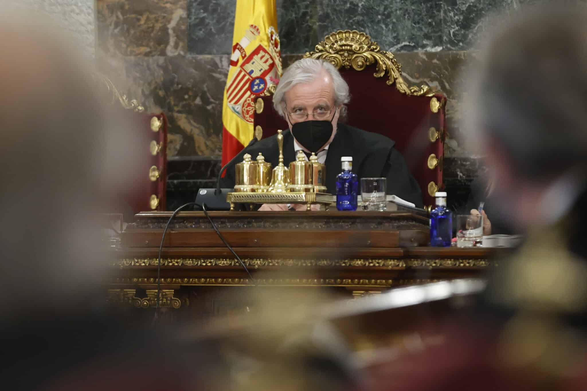 El presidente del Tribunal, Juan Ramón Berdugo.