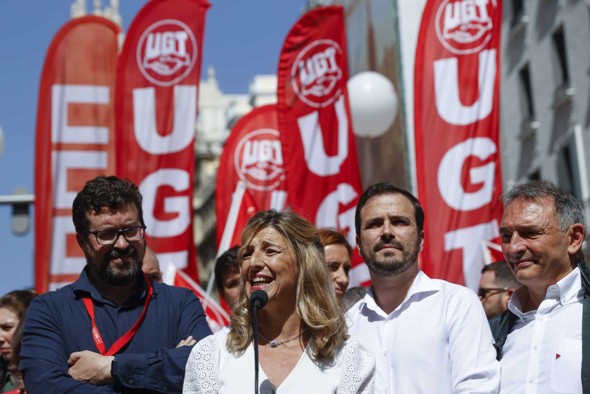 Yolanda Díaz anuncia a los sindicatos una "gran reforma del derecho laboral"