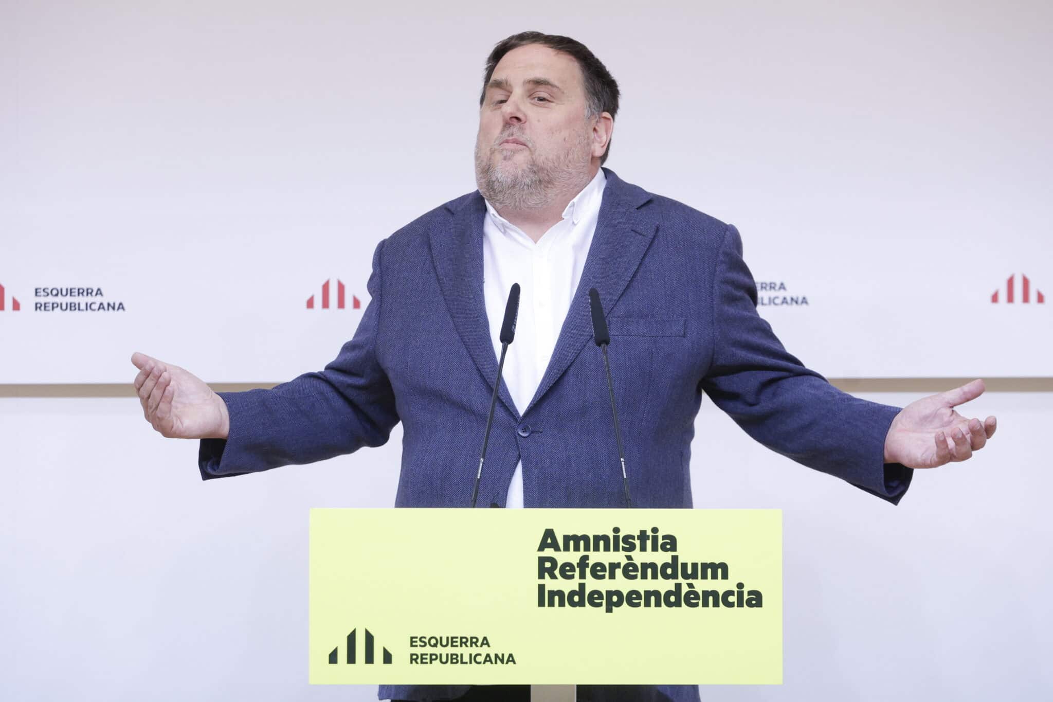 Junqueras cree que PSC y Junts están obligados a apoyar las cuentas catalanas