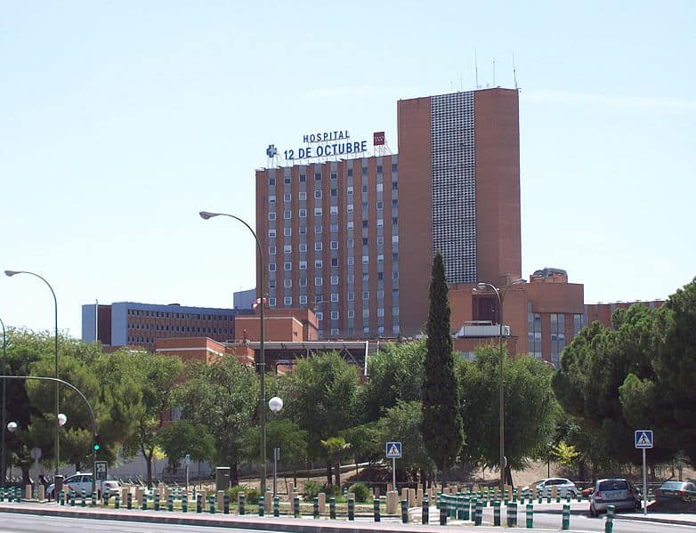 Vista general del Hospital 12 de Octubre de Madrid.