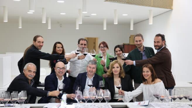 Los miembros del comité de cata de Ribera del Duero.