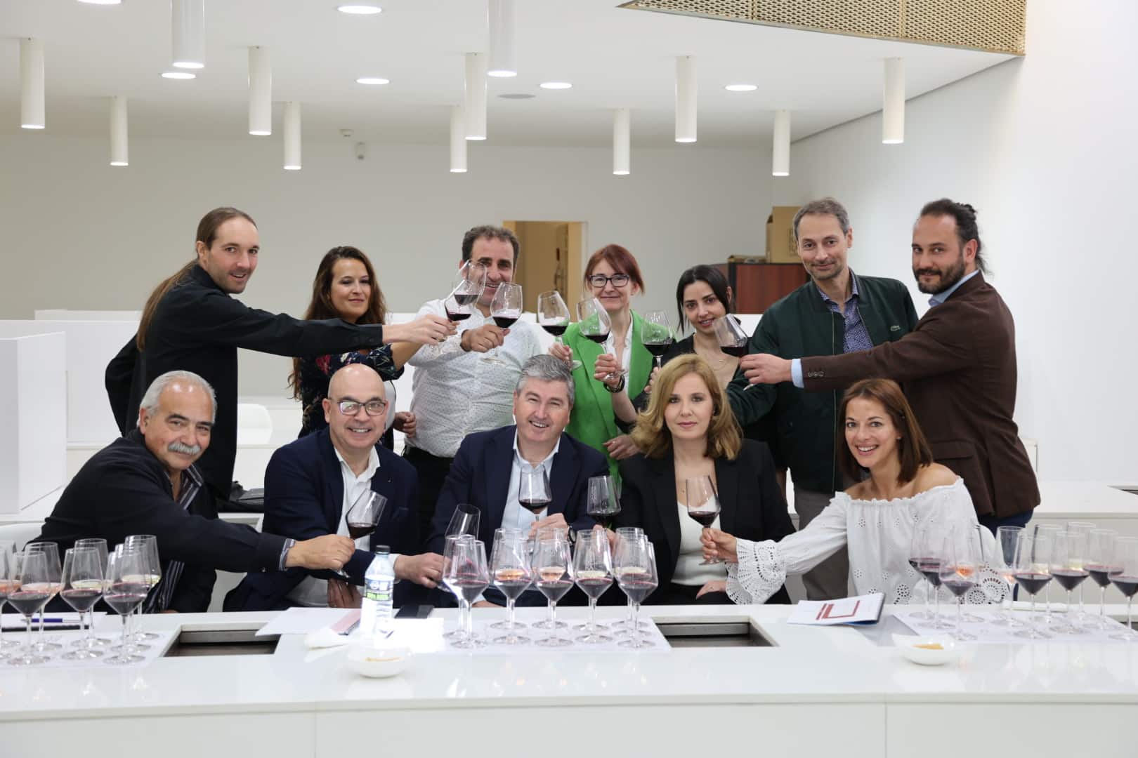 Los miembros del comité de cata de Ribera del Duero.