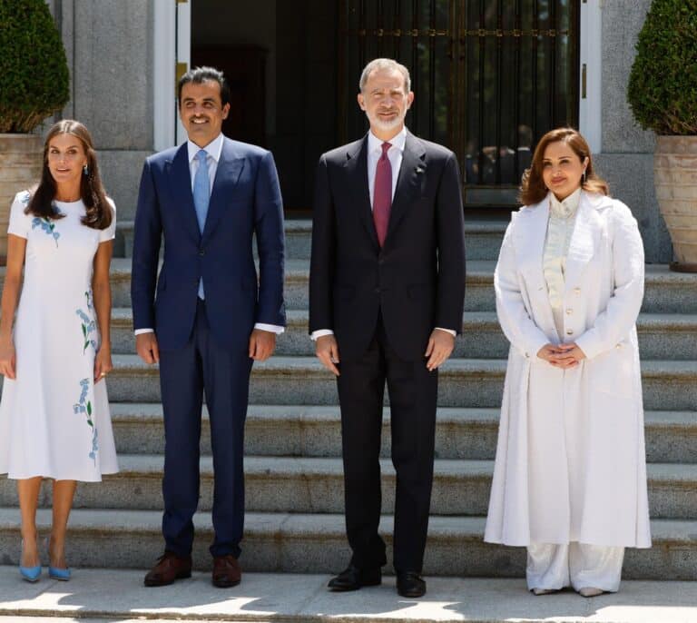 La agenda incompleta del emir de Qatar en su viaje a España