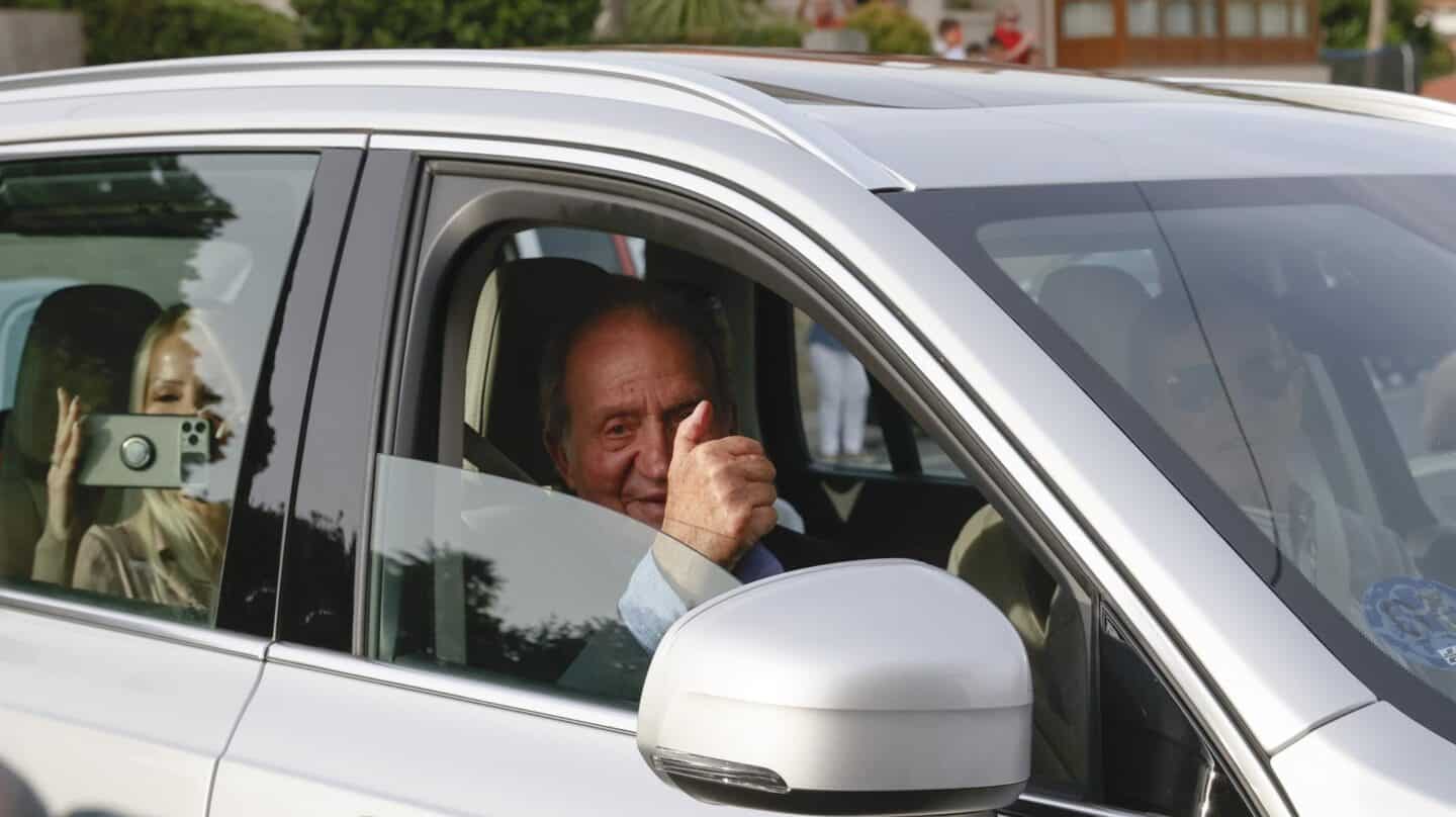 Juan Carlos sigue siendo el Rey en Sanxenxo