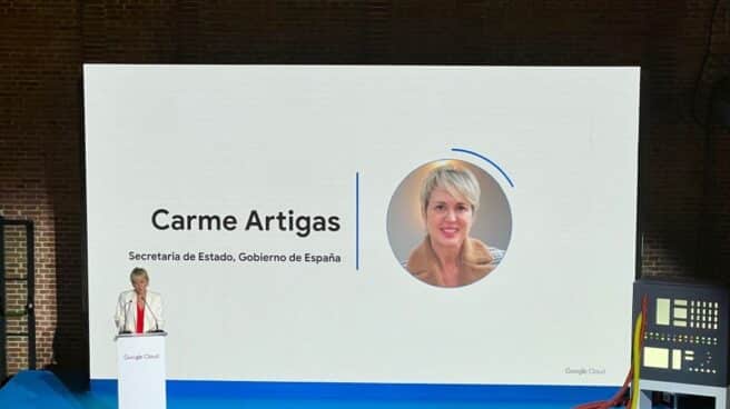 Carme Artigas, secretaria de Estado de Digitalización e Inteligencia Artificial